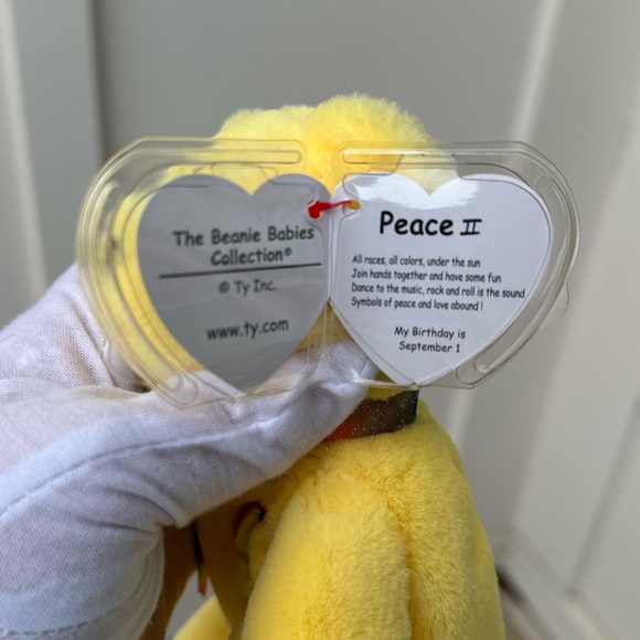 Ty Beanie Baby Peace ll 2023 30th Anniversary Collector's Edition - Picture 6 of 6